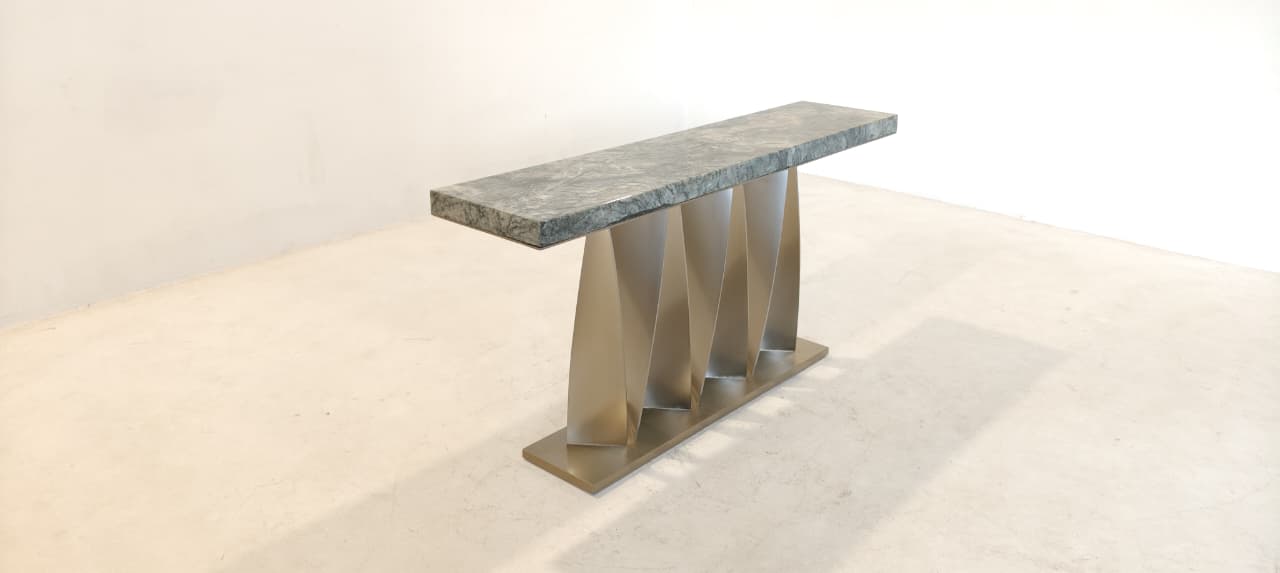 BRASSMATT-101 - CONSOLE - BLR WH BESPOKE