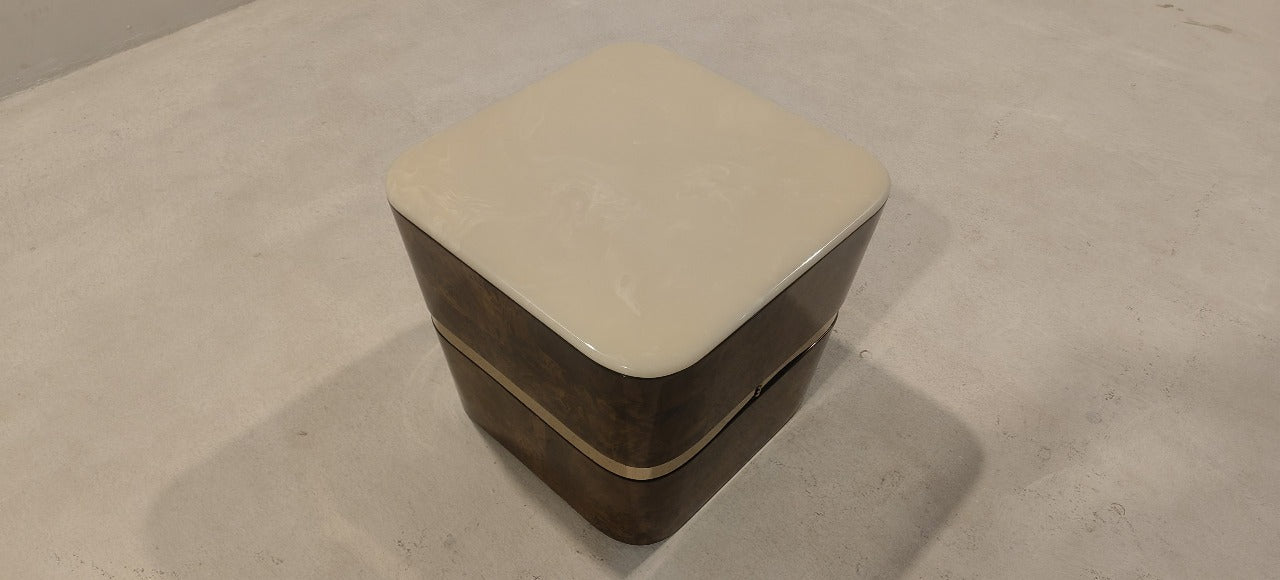 ANX-ST - SIDE TABLE - BLR WH BESPOKE