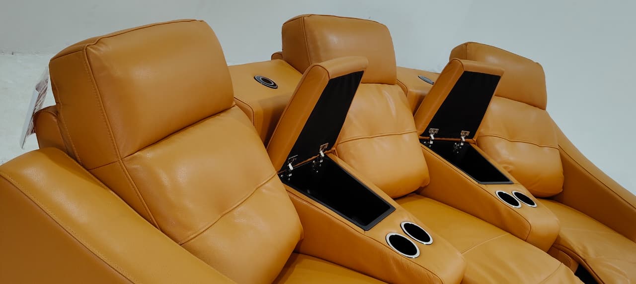 KM.5022 - 3 SEATER HOMETHEATRE - BLR WH