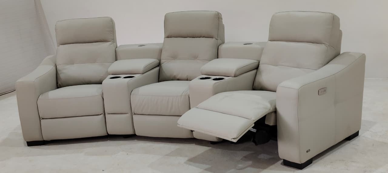 KM.5022(2) - 3 SEATER HOMETHEATRE - BLR WH