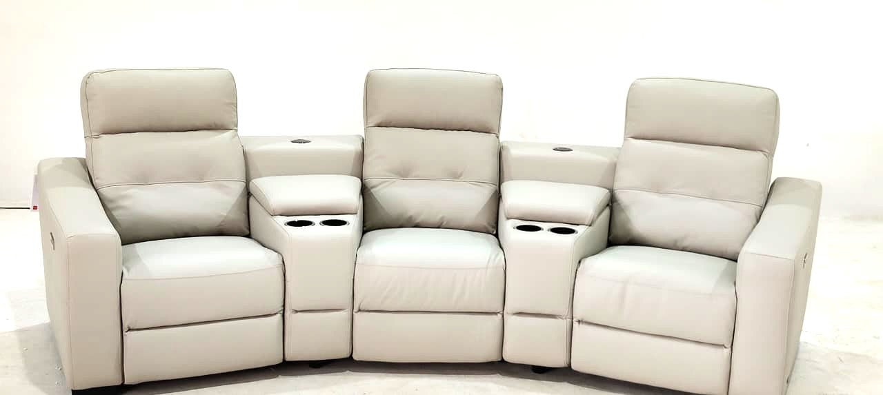 KM.5022(2) - 3 SEATER HOMETHEATRE - BLR WH