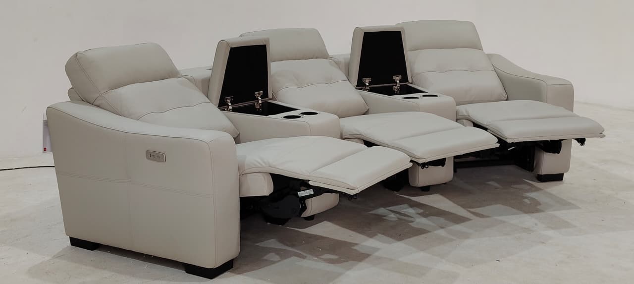 KM.5022(2) - 3 SEATER HOMETHEATRE - BLR WH