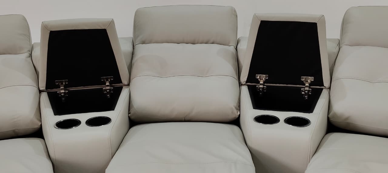 KM.5022(2) - 3 SEATER HOMETHEATRE - BLR WH