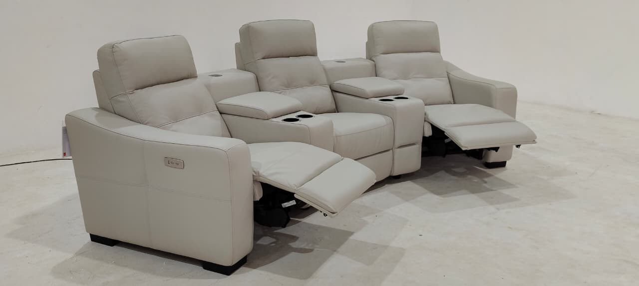 KM.5022(2) - 3 SEATER HOMETHEATRE - BLR WH