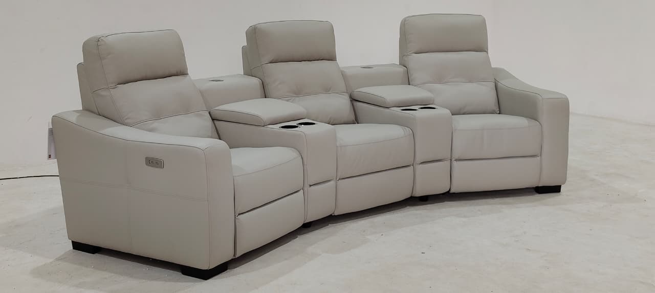 KM.5022(2) - 3 SEATER HOMETHEATRE - BLR WH