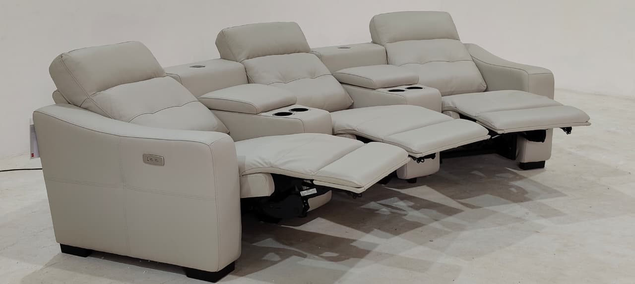 KM.5022(2) - 3 SEATER HOMETHEATRE - BLR WH