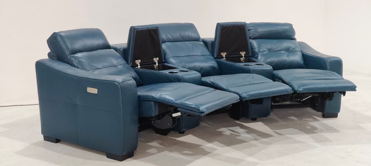 KM.5022(2) - 3 SEATER HOMETHEATRE - BLR WH