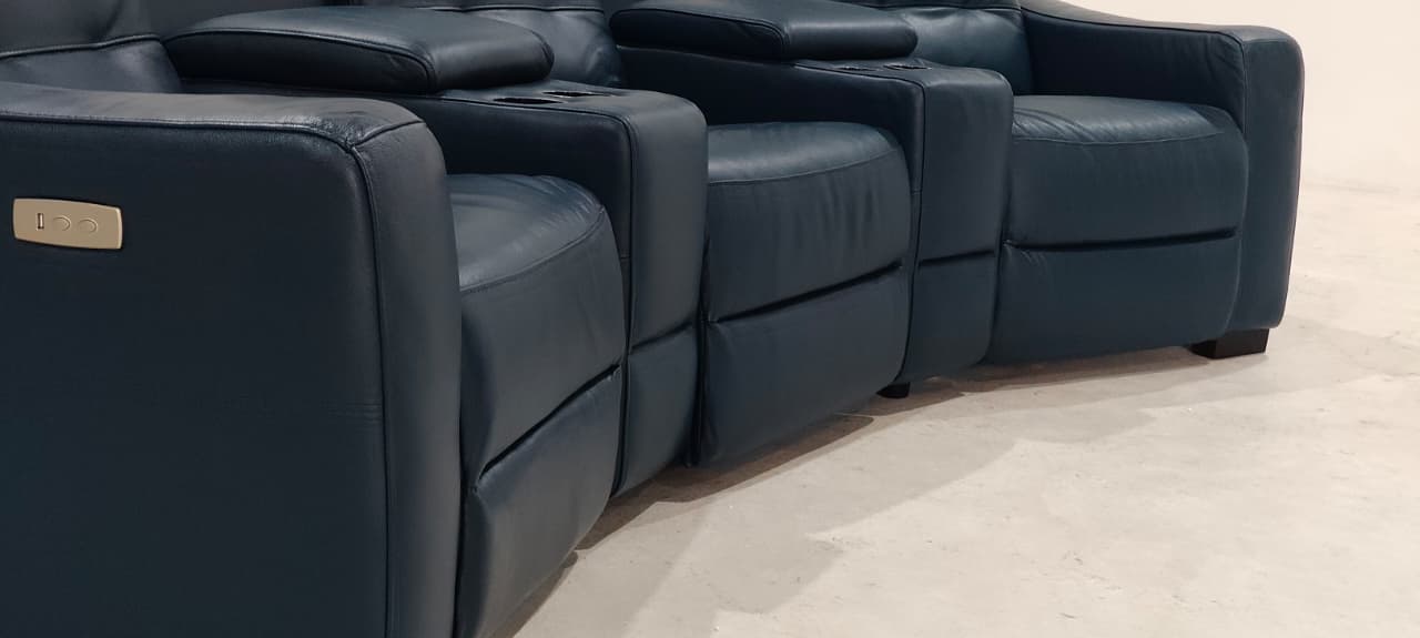 KM.5022(2) - 3 SEATER HOMETHEATRE - BLR WH