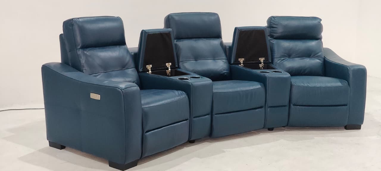KM.5022(2) - 3 SEATER HOMETHEATRE - BLR WH