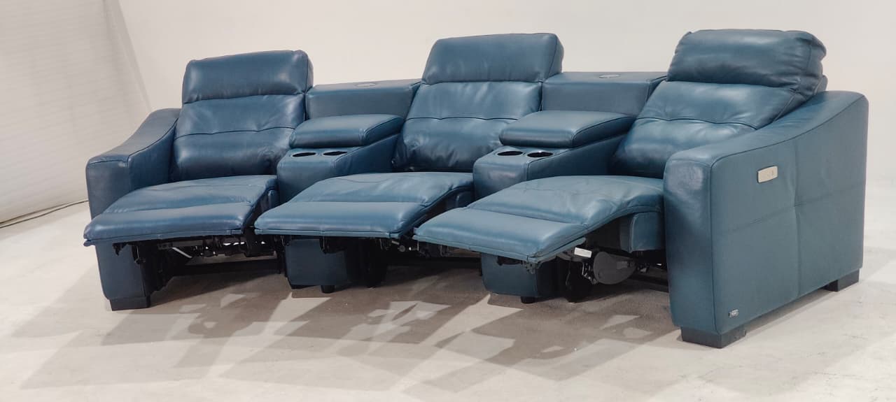 KM.5022(2) - 3 SEATER HOMETHEATRE - BLR WH