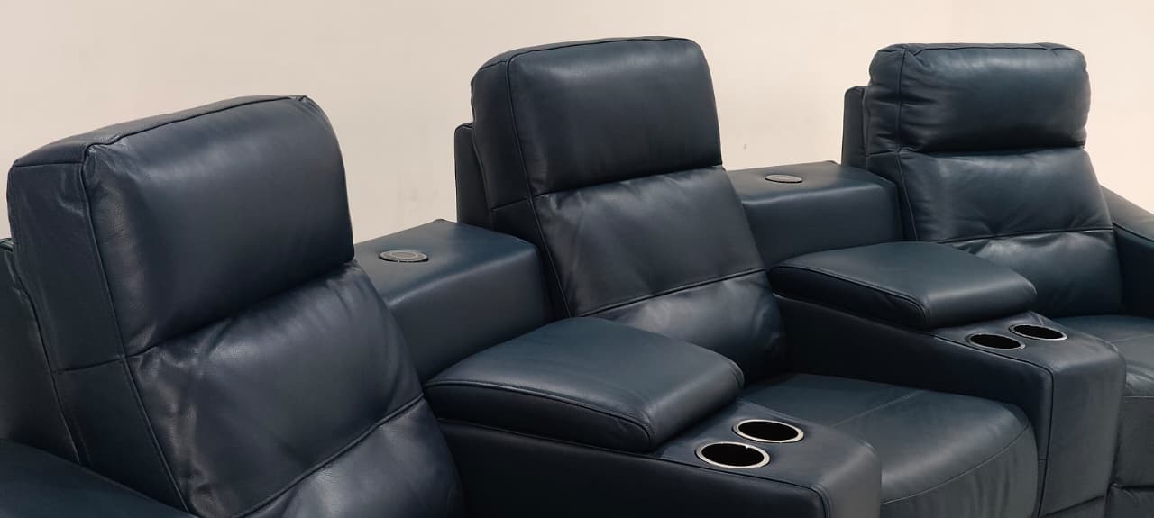 KM.5022(2) - 3 SEATER HOMETHEATRE - BLR WH