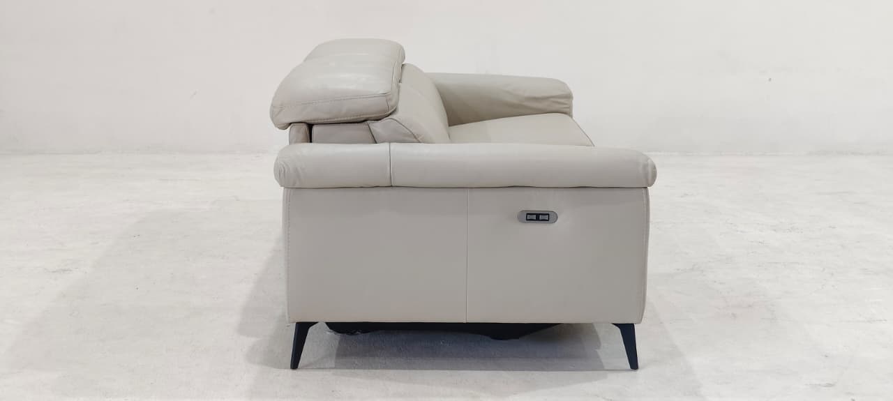 5319 - 3 SEATER RECLINER(ELECTRIC) - BLR WH