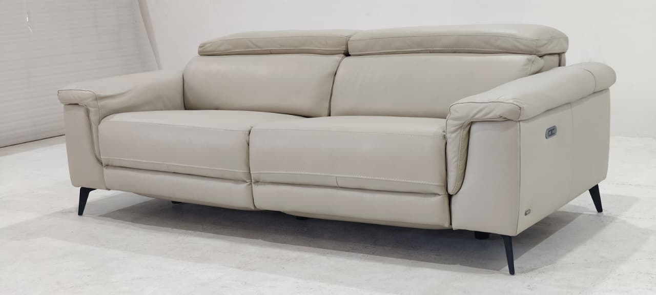 5319 - 3 SEATER RECLINER(ELECTRIC) - BLR WH