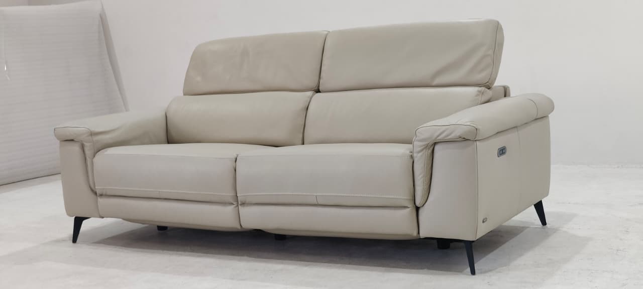 5319 - 3 SEATER RECLINER(ELECTRIC) - BLR WH