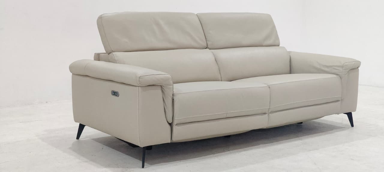 5319 - 3 SEATER RECLINER(ELECTRIC) - BLR WH