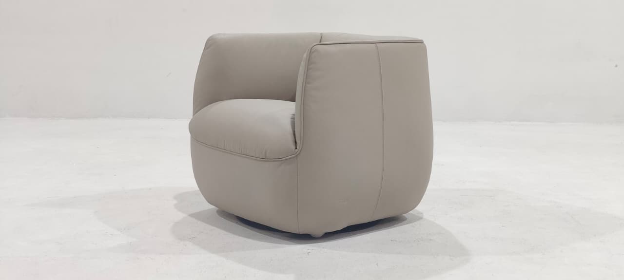 C195-066-A0D9(2) - SWIVEL CHAIR - BLR WH