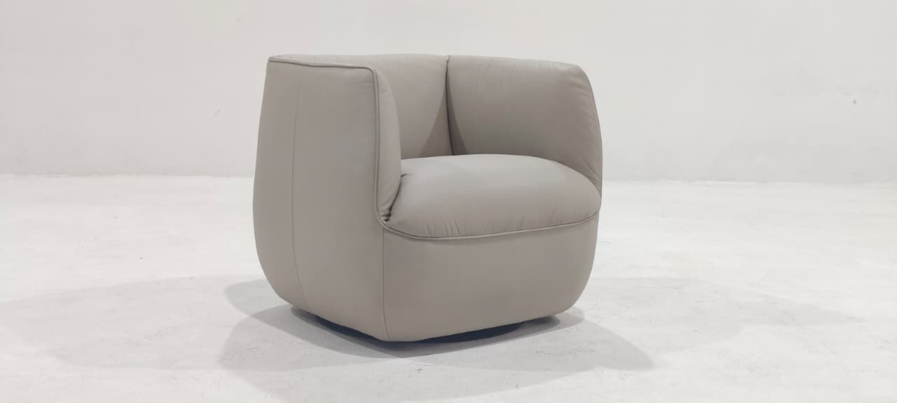 C195-066-A0D9(2) - SWIVEL CHAIR - BLR WH