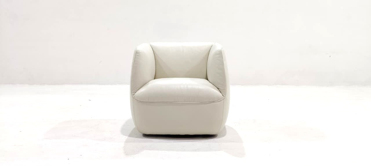 C195-066-A0BL(7) - SWIVEL CHAIR - BLR WH