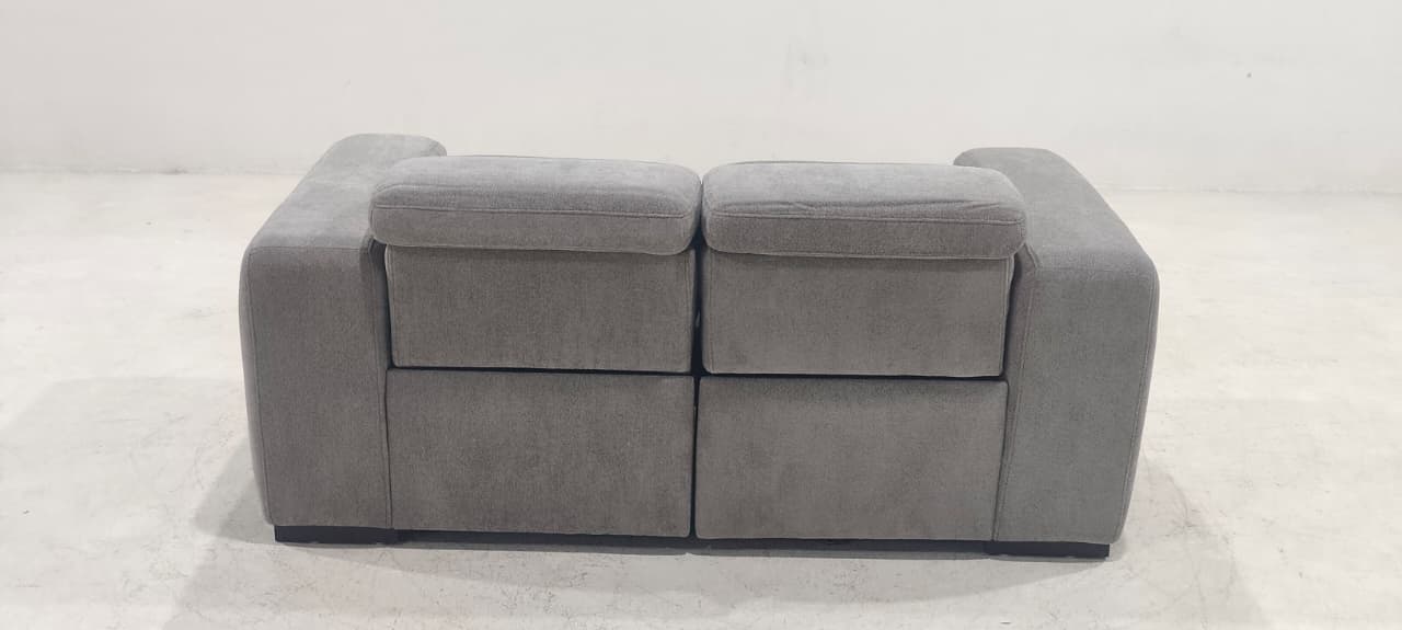 KM.213HM - 2 SEATER RECLINER(ELECTRIC) - BLR WH