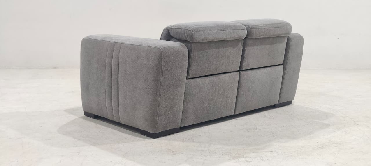 KM.213HM - 2 SEATER RECLINER(ELECTRIC) - BLR WH