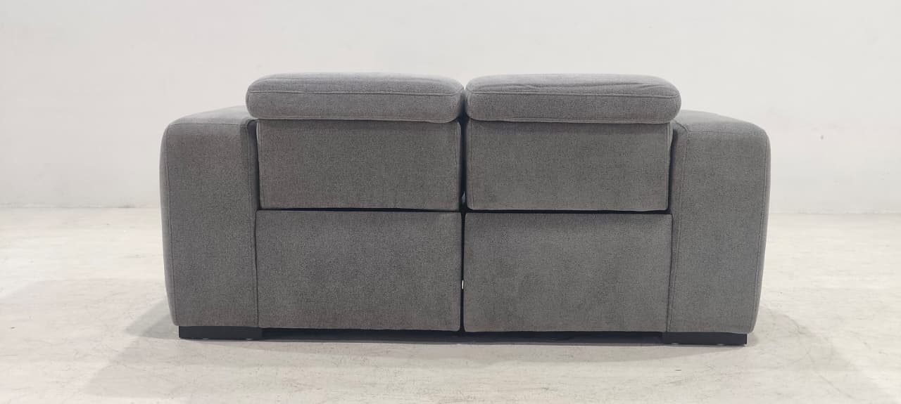 KM.213HM - 2 SEATER RECLINER(ELECTRIC) - BLR WH