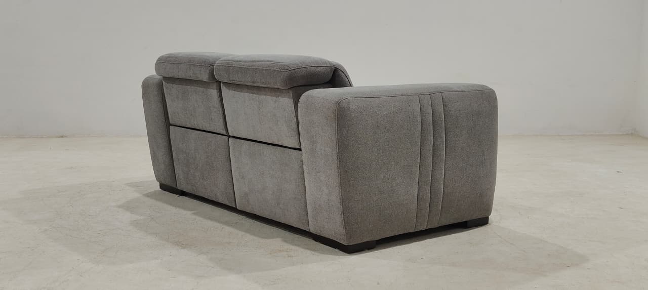KM.213HM - 2 SEATER RECLINER(ELECTRIC) - BLR WH