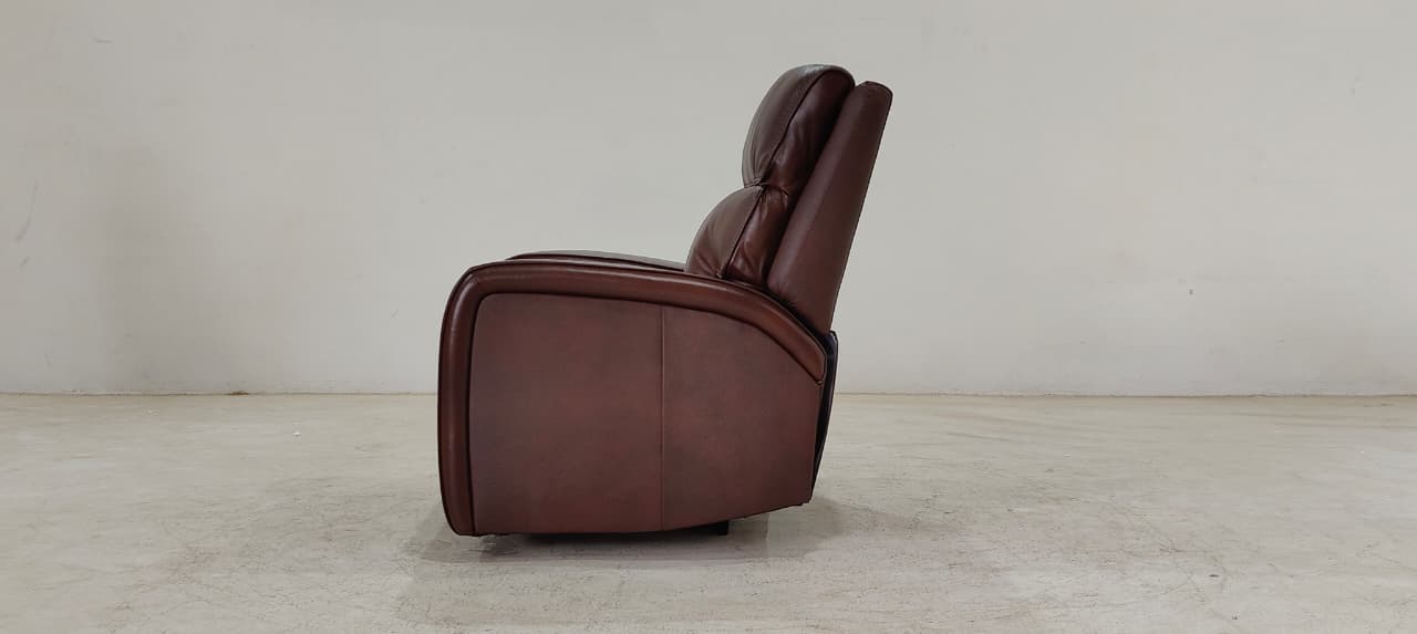 KM.132H(2) - 1 SEATER RECLINER(ELECTRIC) - BLR WH
