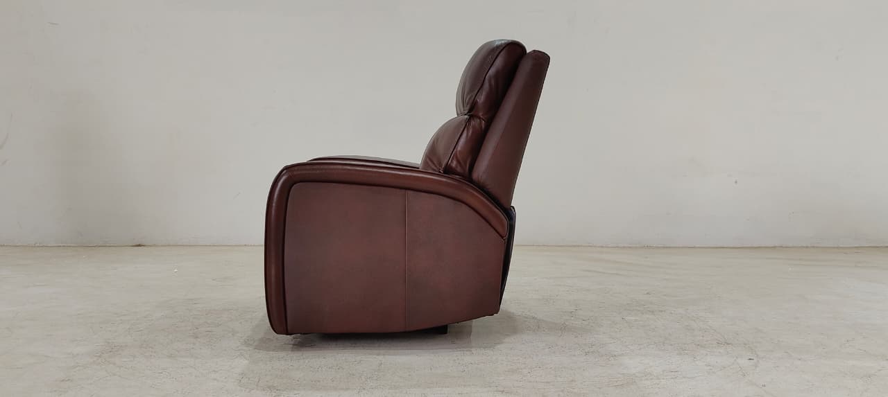 KM.132H(2) - 1 SEATER RECLINER(ELECTRIC) - BLR WH