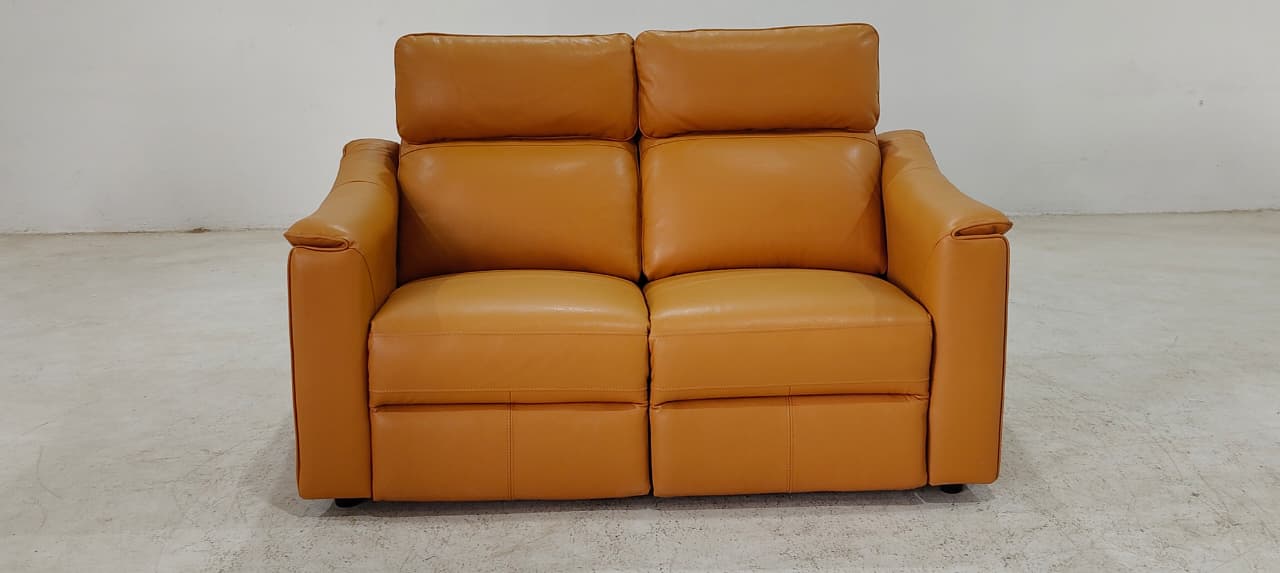 KM.5035(6) - 2 SEATER RECLINER(ELECTRIC) - BLR WH