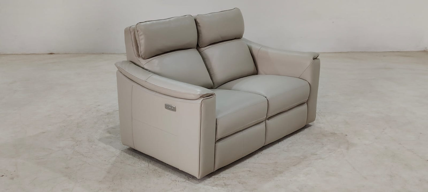 KM.5035(1) - 2 SEATER RECLINER(ELECTRIC) - OUTLET