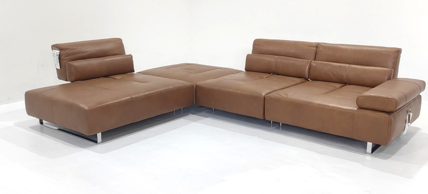 B726-002+001+229+072-14 - CORNER SOFA - BLR WH
