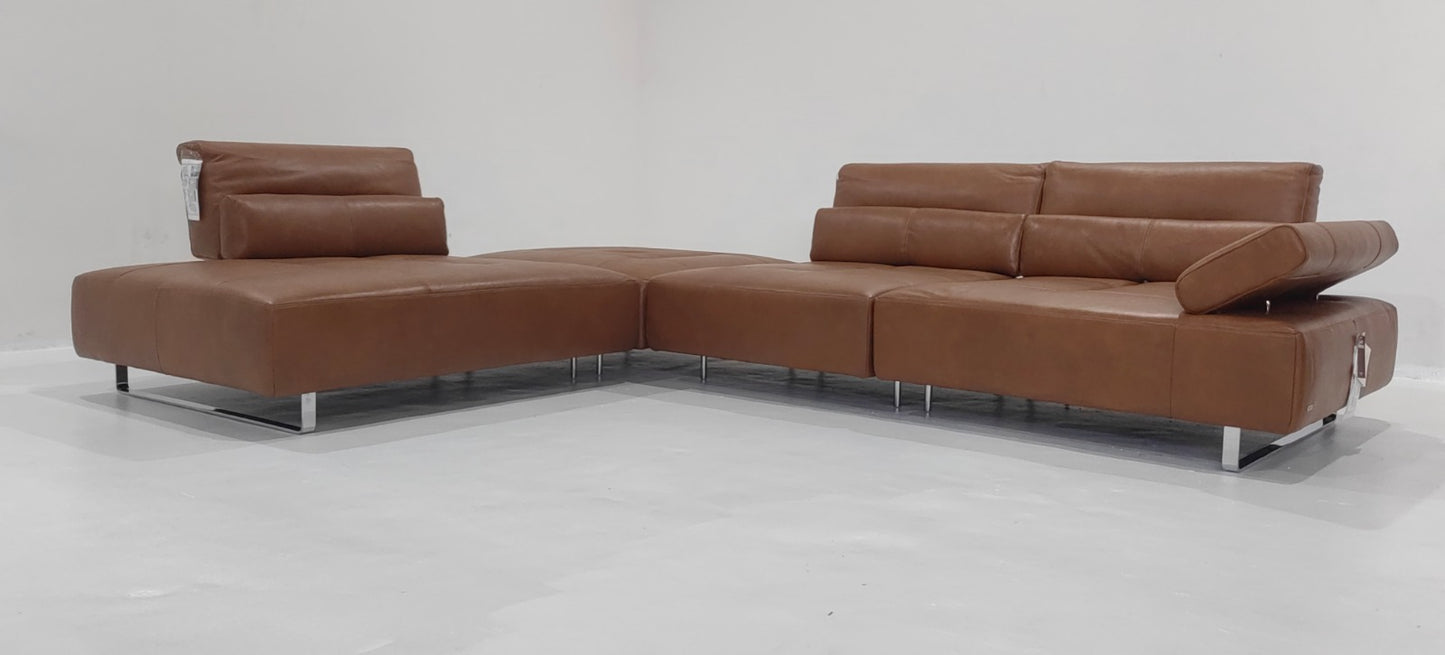 B726-002+001+229+072-14 - CORNER SOFA - BLR WH