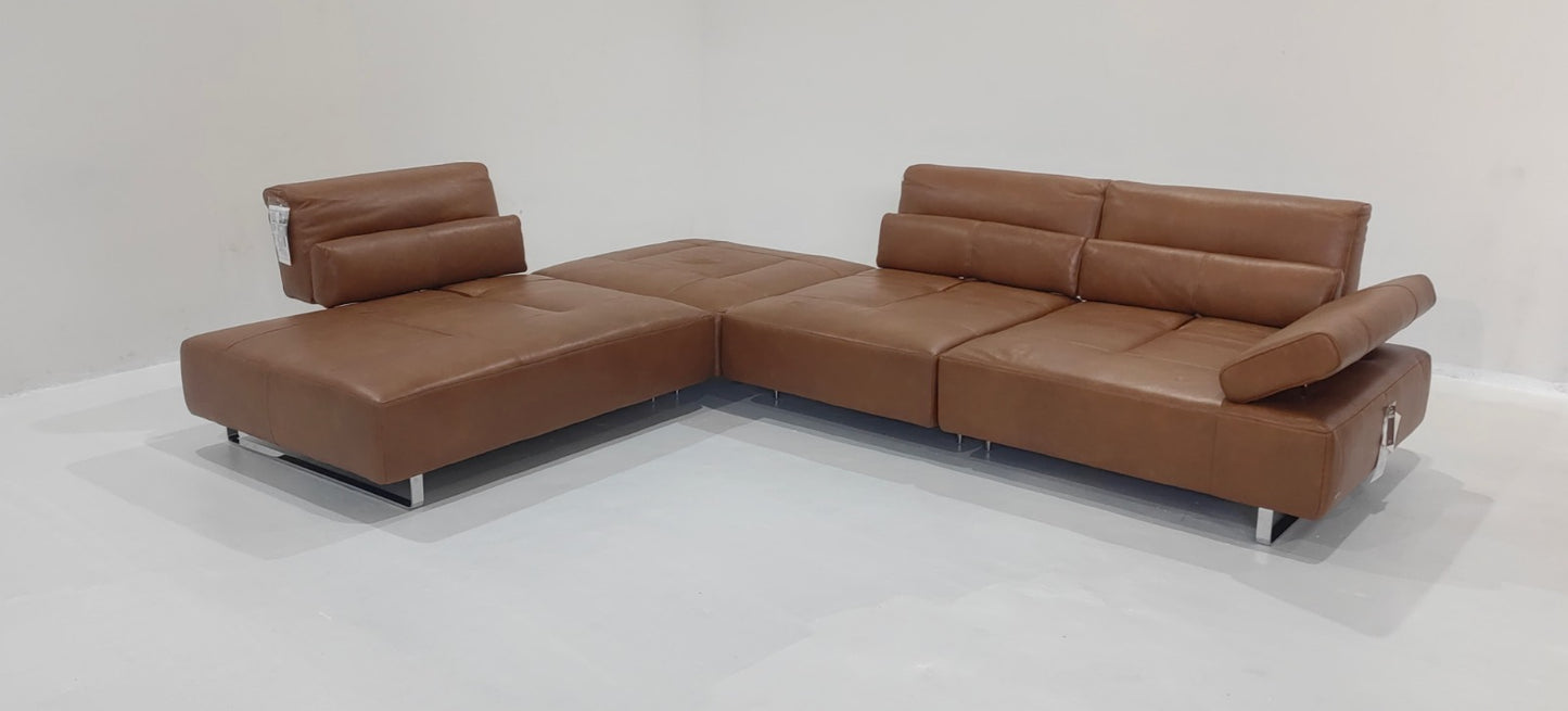 B726-002+001+229+072-14 - CORNER SOFA - BLR WH