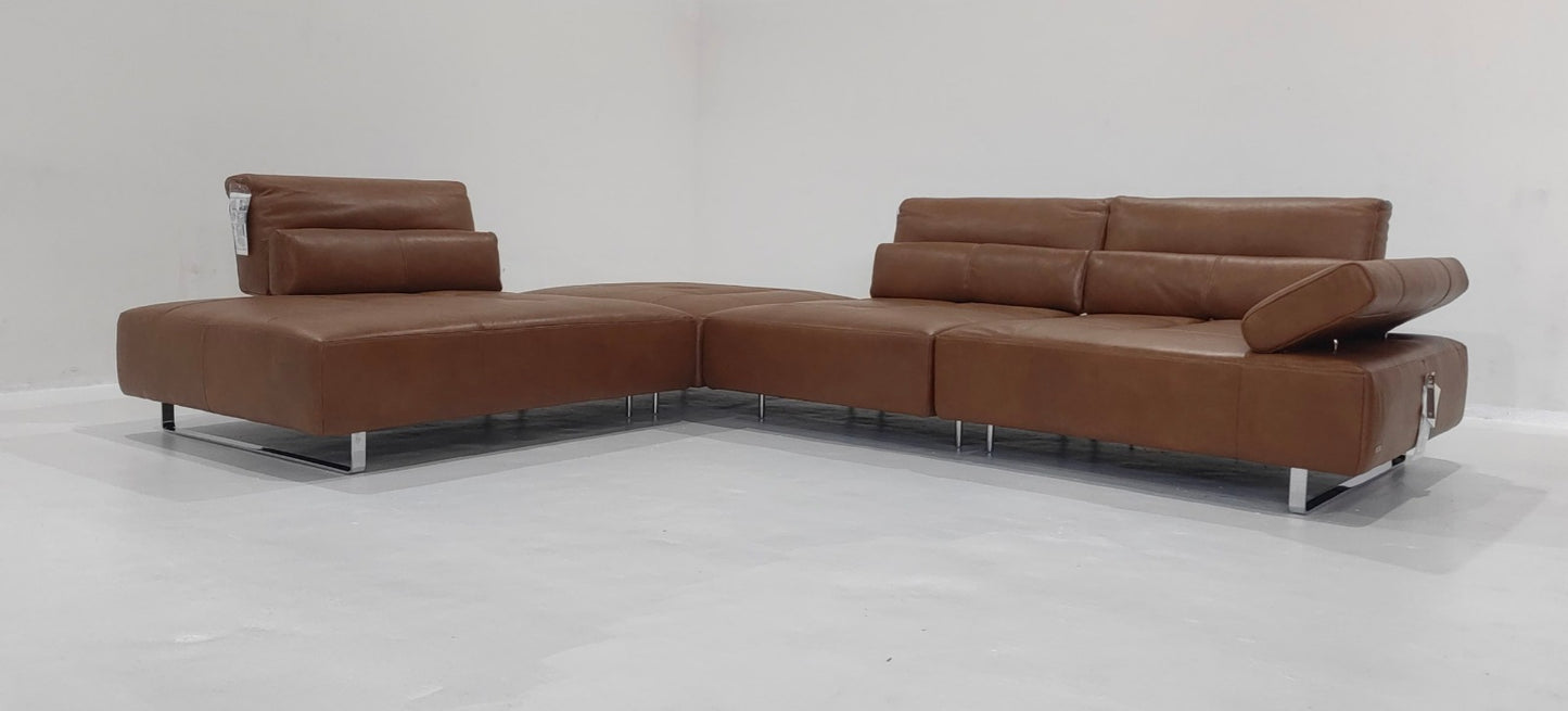 B726-002+001+229+072-14 - CORNER SOFA - BLR WH