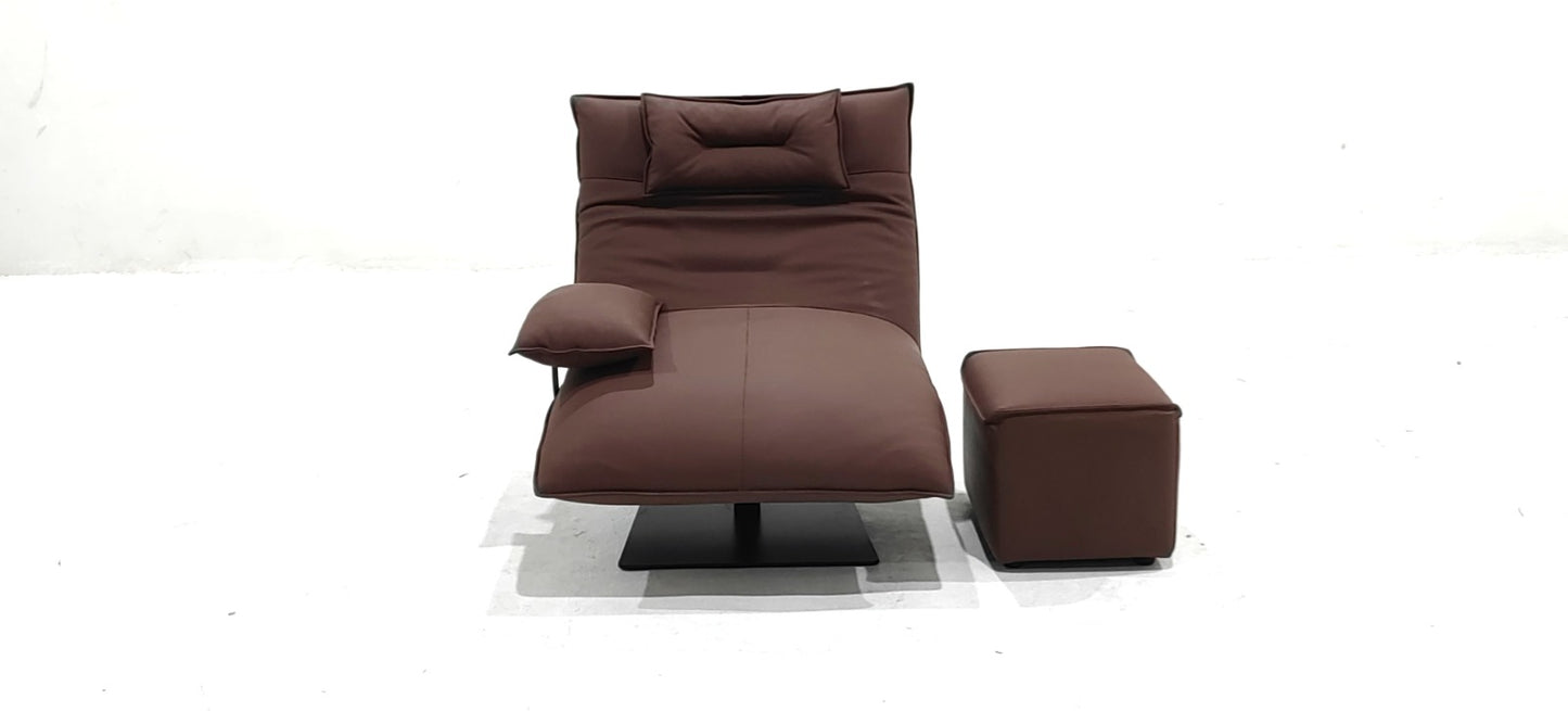 X-338W - CHAIR+OTTOMAN - OUTLET