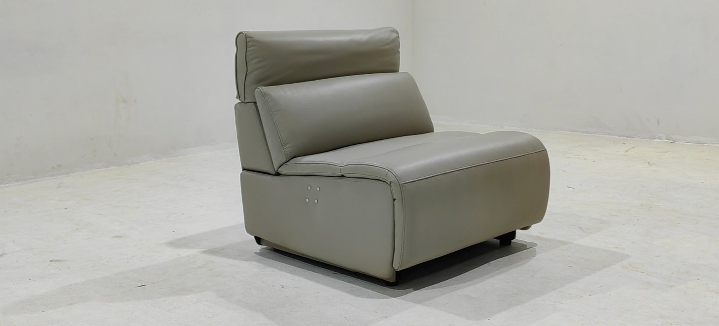 D2203(7) - 1 SEATER RECLINER(ELECTRIC) - BLR WH