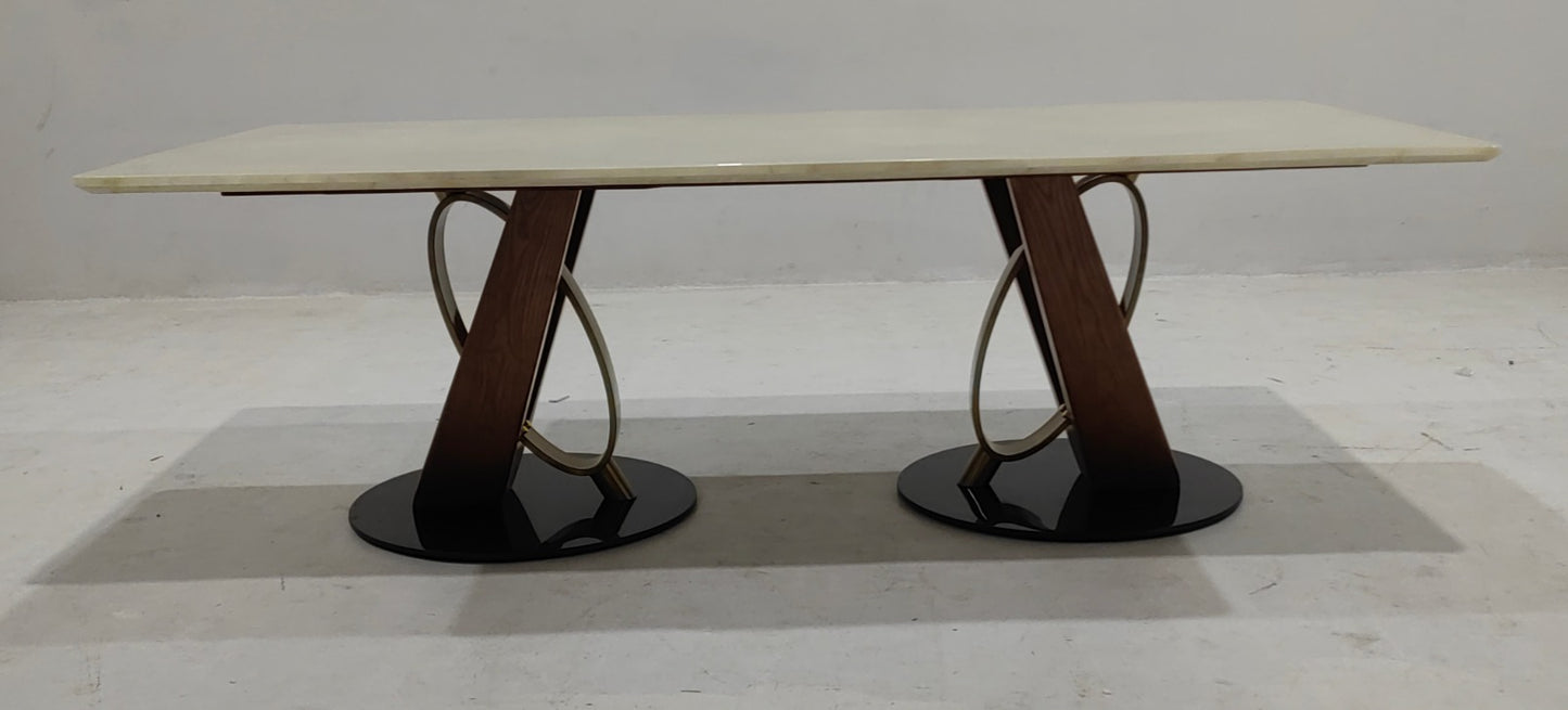 BBH+CT300A(3) - DINNING TABLE(BIG SIZE) - BLR WH