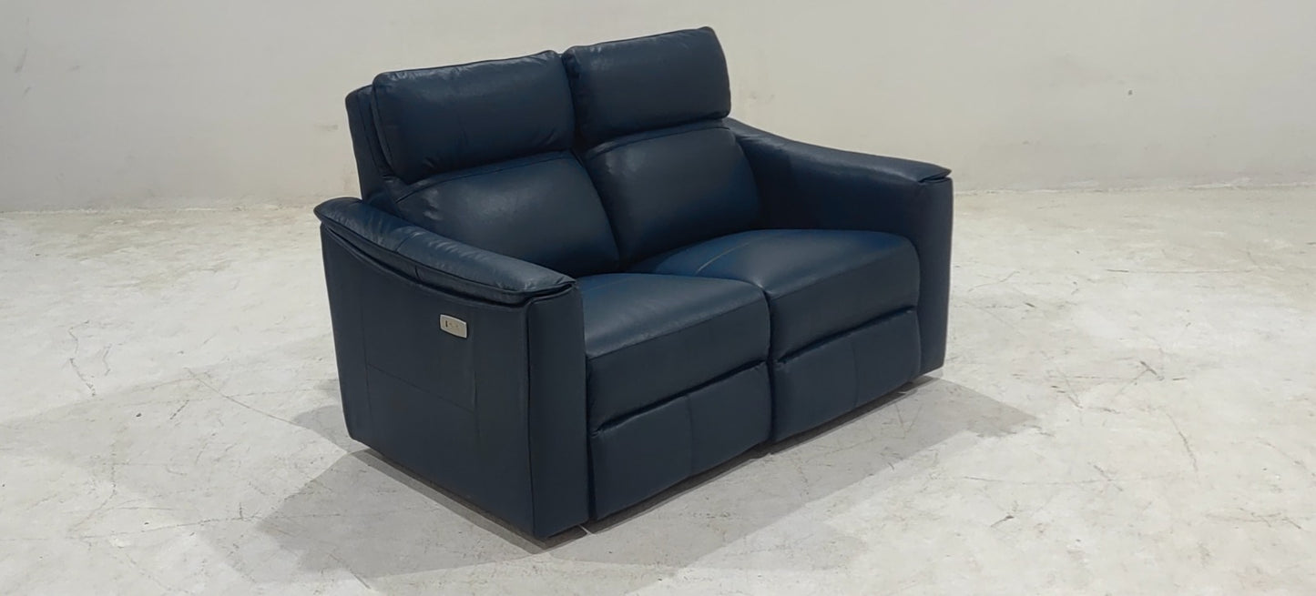 KM.5035 - 2 SEATER RECLINER(ELECTRIC) - BLR WH