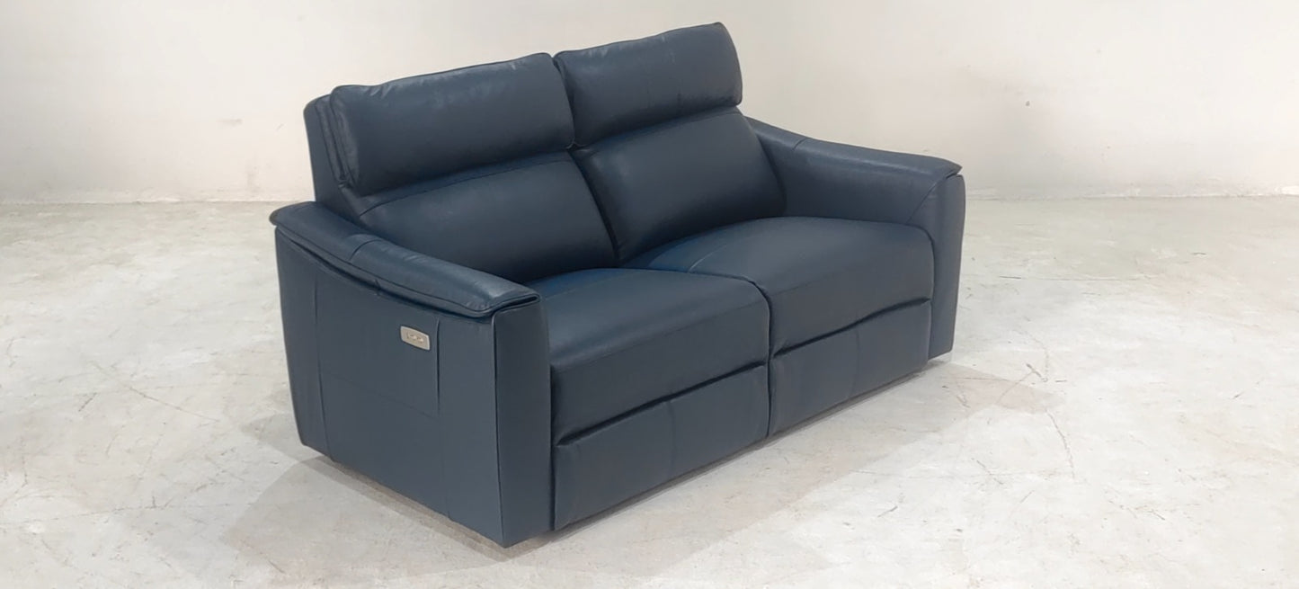 KM.5035(2) - 3 SEATER RECLINER(ELECTRIC) - BLR WH
