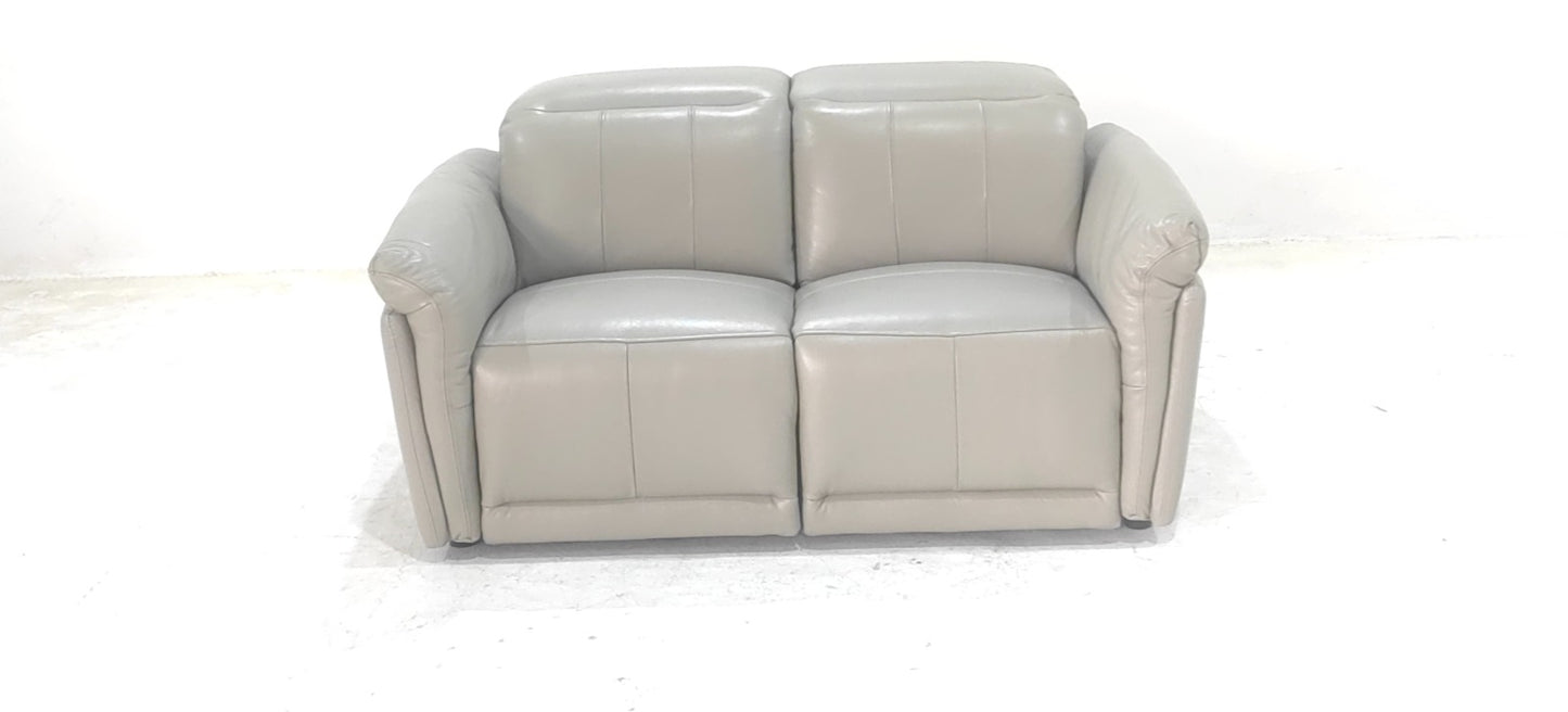 KM.5033 - 2 SEATER RECLINER(ELECTRIC) - BLR WH