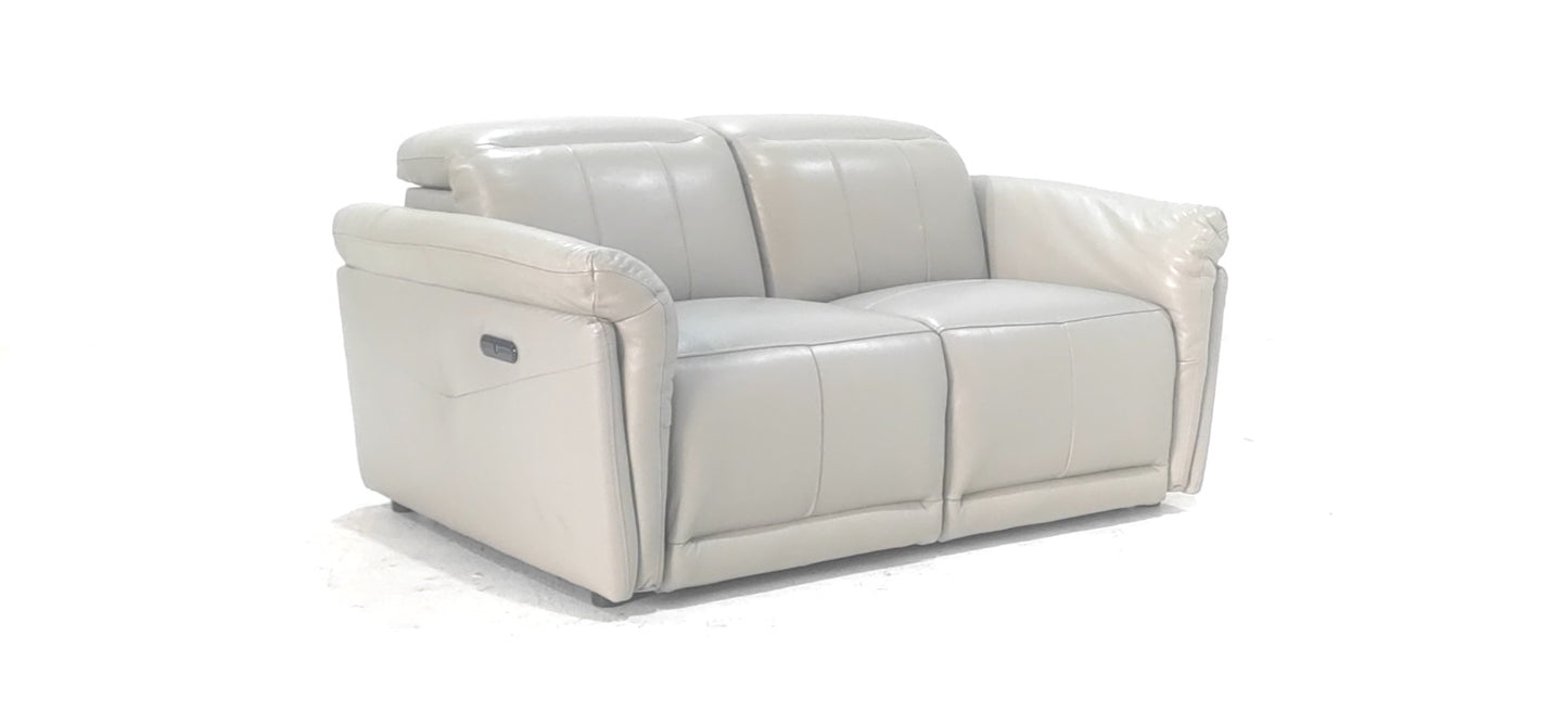 KM.5033 - 2 SEATER RECLINER(ELECTRIC) - BLR WH