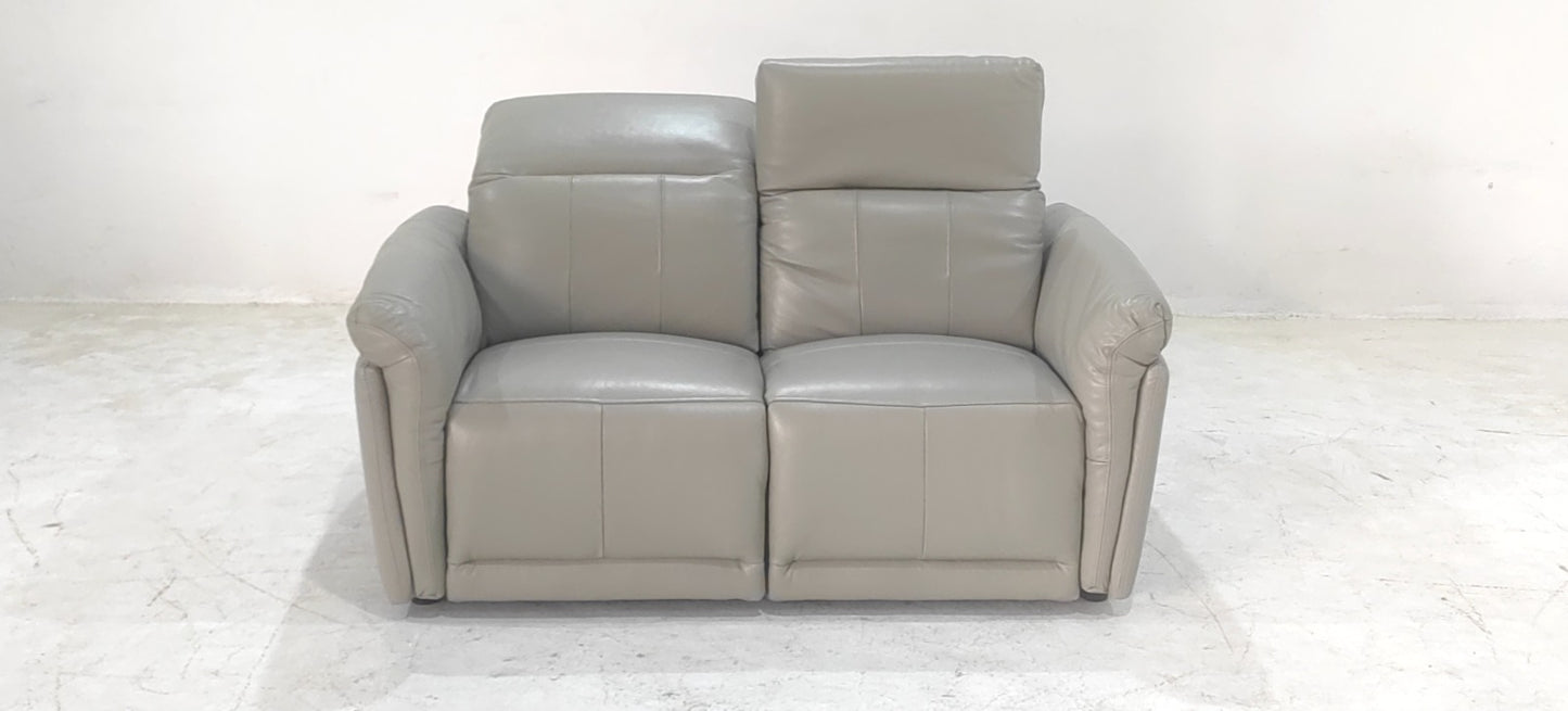 KM.5033 - 2 SEATER RECLINER(ELECTRIC) - BLR WH