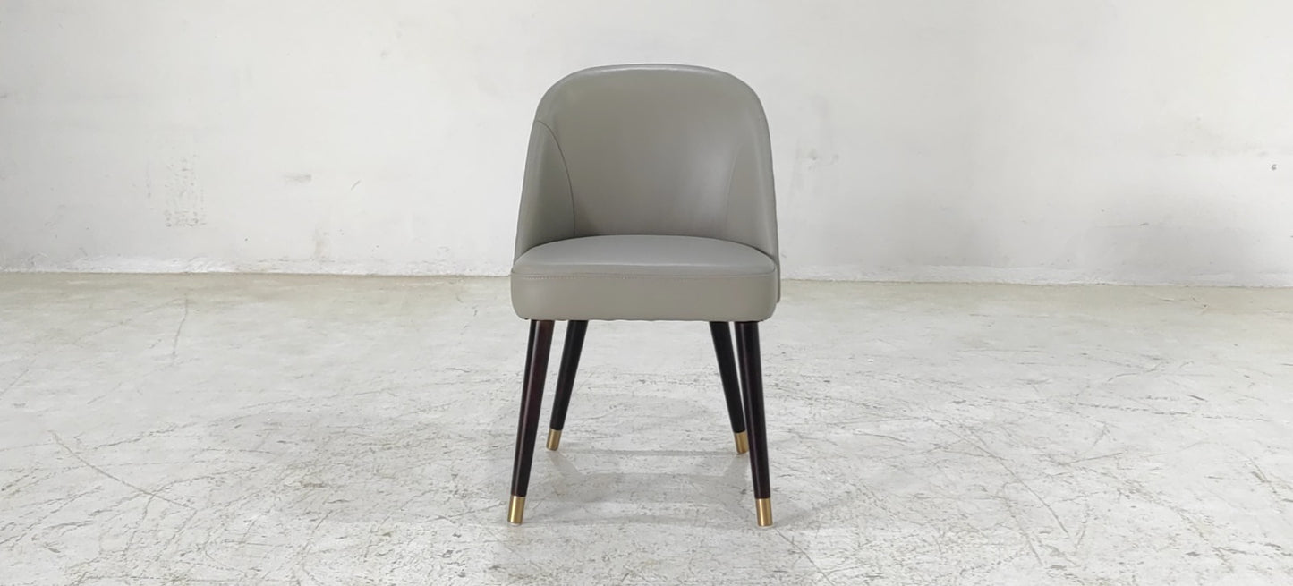 KF.Y1079(40) - DINING CHAIR - BLR WH