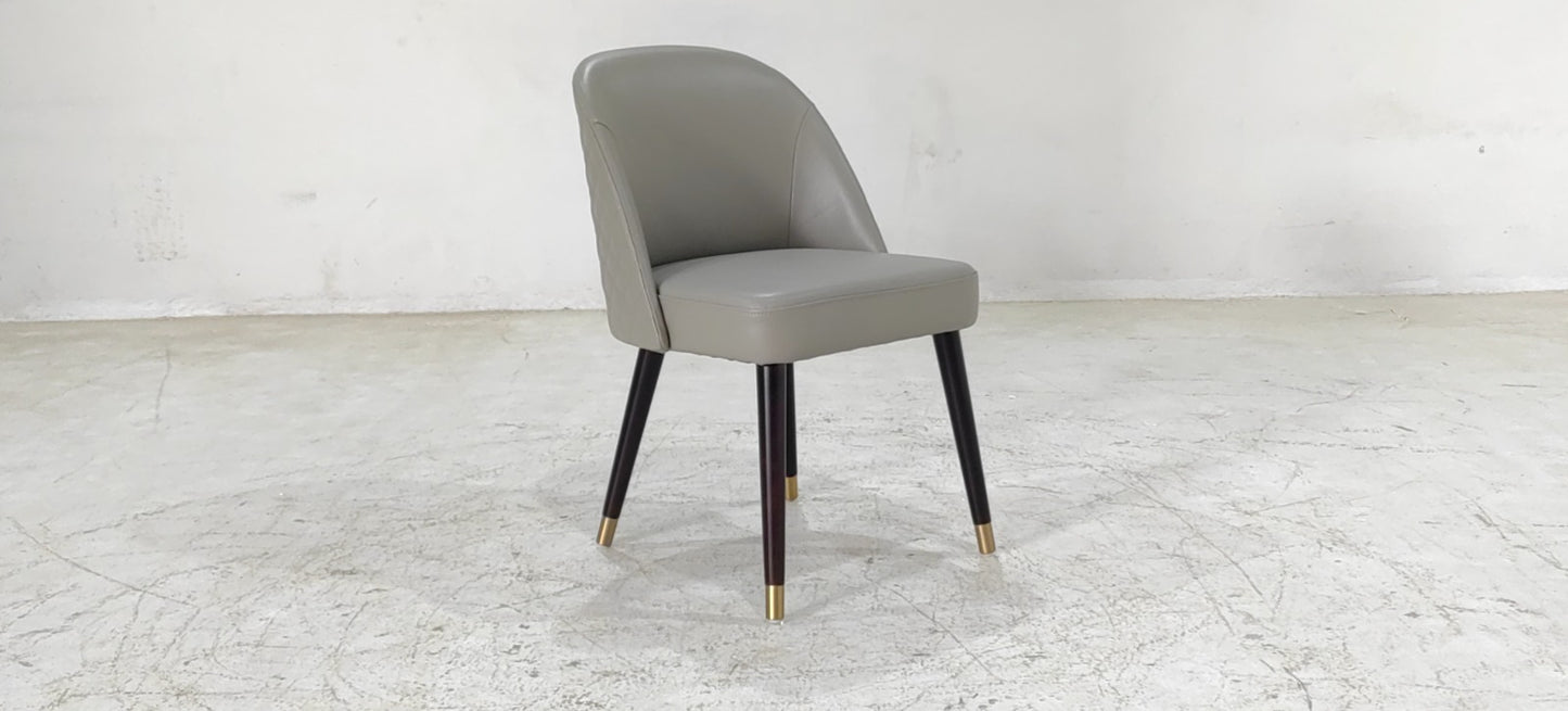 KF.Y1079(40) - DINING CHAIR - BLR WH