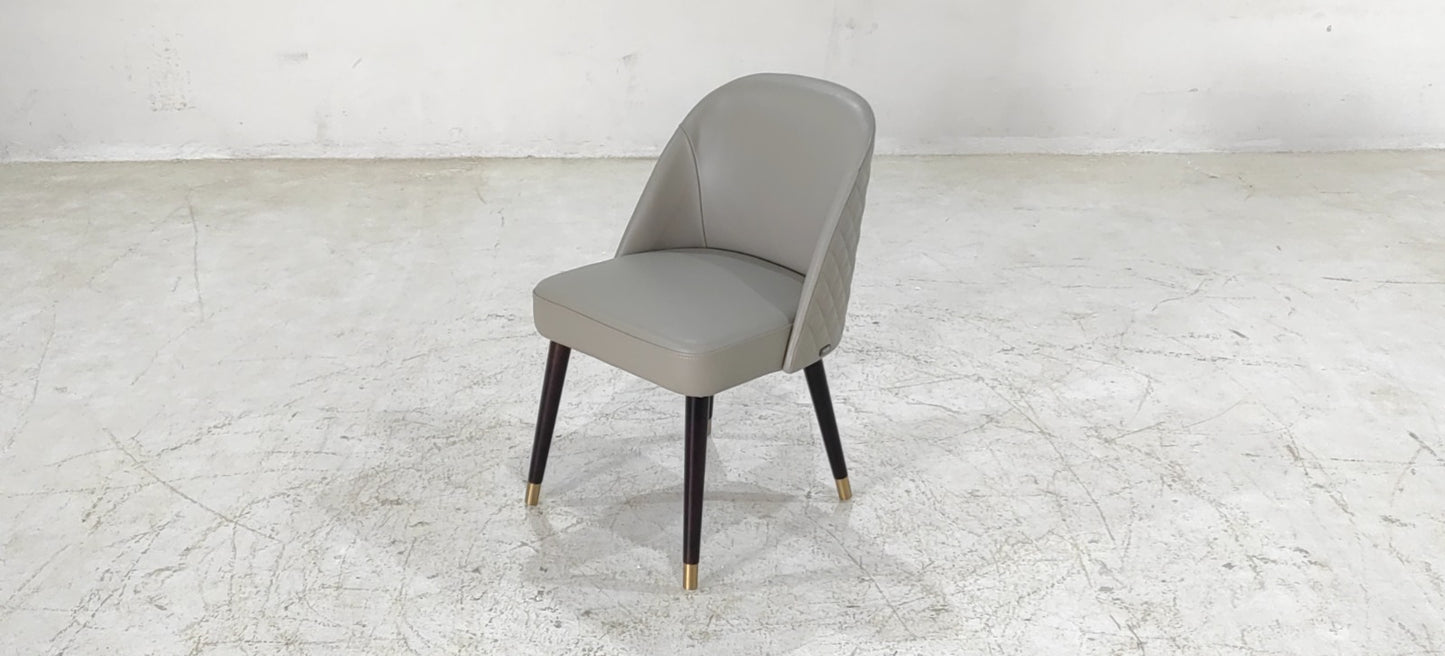 KF.Y1079(40) - DINING CHAIR - BLR WH