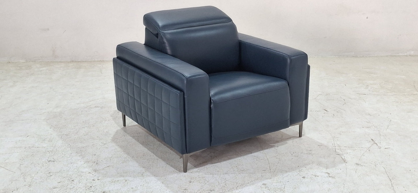KF.825B - 1 SEATER RECLINER(ELECTRIC) - BLR WH