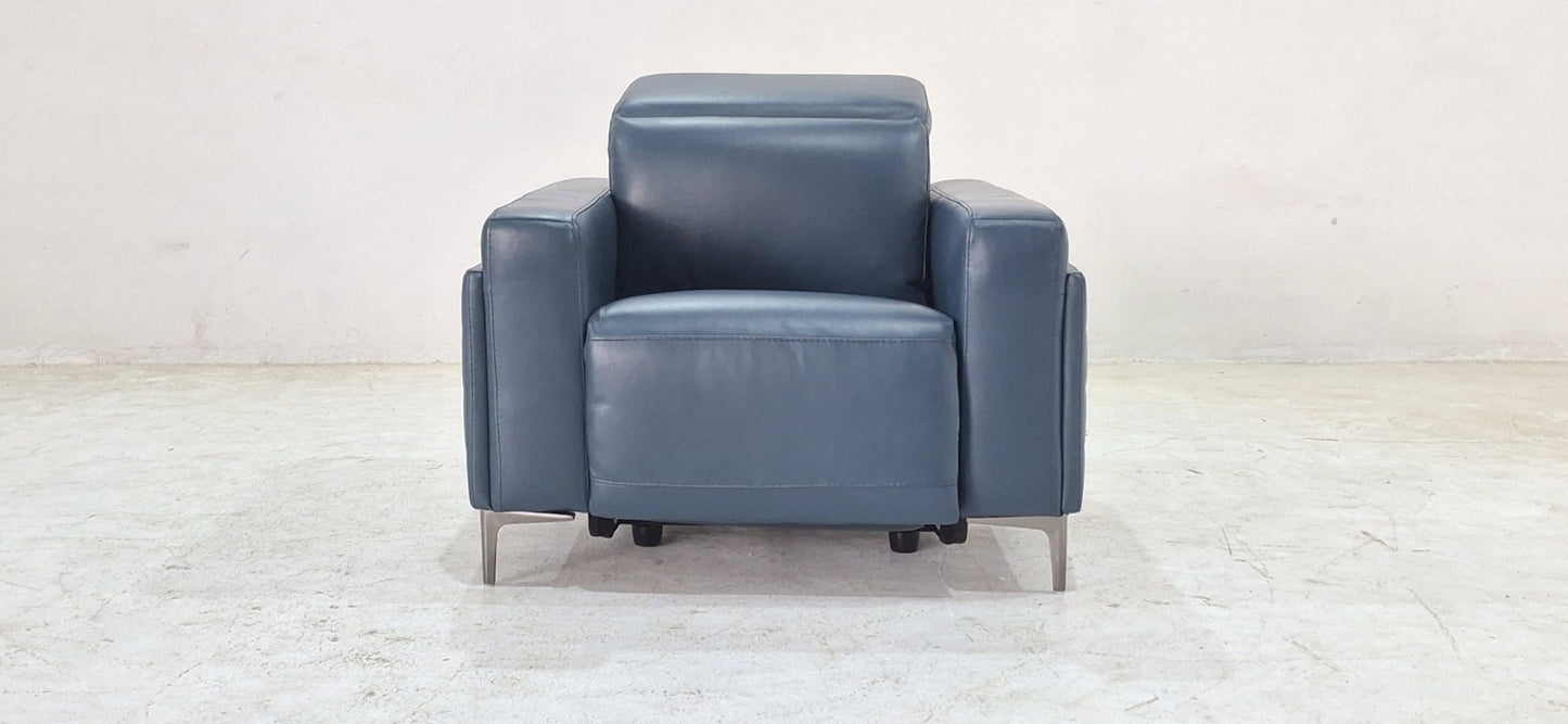 KF.825B - 1 SEATER RECLINER(ELECTRIC) - BLR WH
