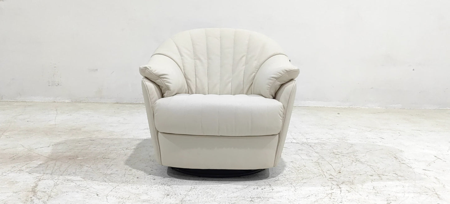 C163-129-AD02(18) - SWIVEL CHAIR - BLR WH