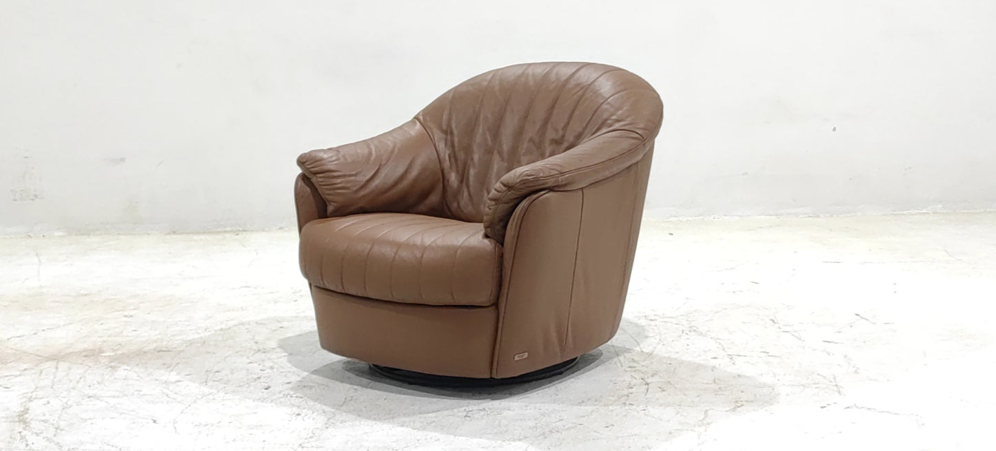 C163-129-AD07(9) - SWIVEL CHAIR - BLR WH