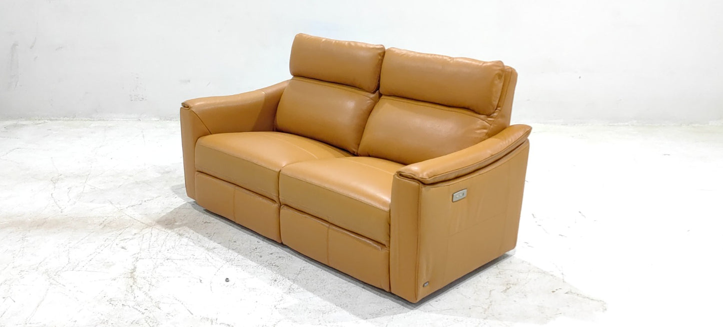 KM.5035(4) - 3 SEATER RECLINER(ELECTRIC) - BLR WH